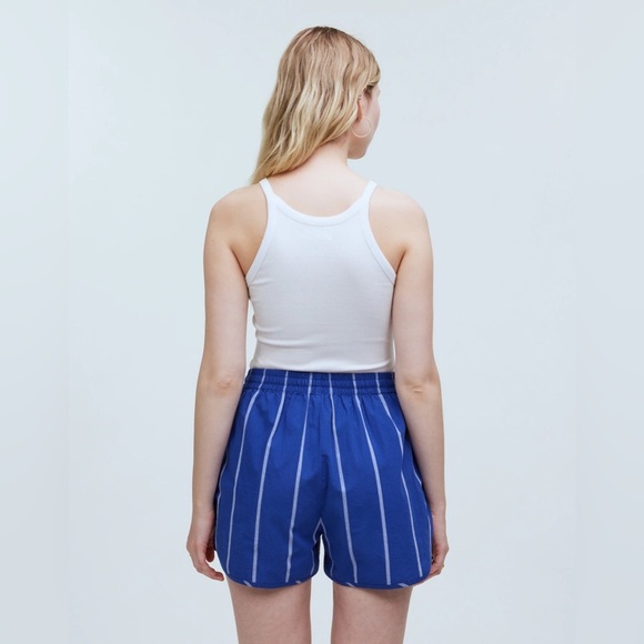 Madewell Crinkle Cotton Dolphin-Hem Shorts , sz medium - Picture 8 of 10